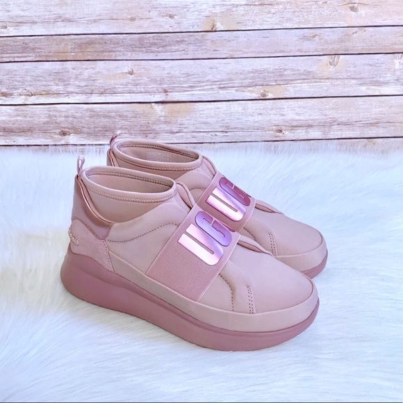UGG Neutra Metallic Sneakers In Pink Crystal - Picture 8 of 8